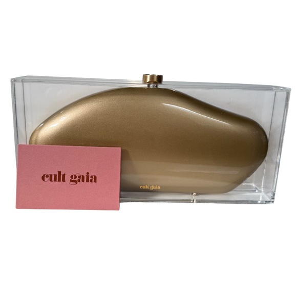 Cult Gaia Annika Clear Acrylic Clutch Bag - Picture 10 of 12
